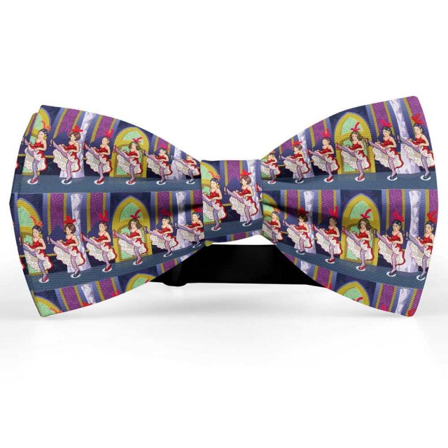 Papion personalizat, model dansuri cabaret